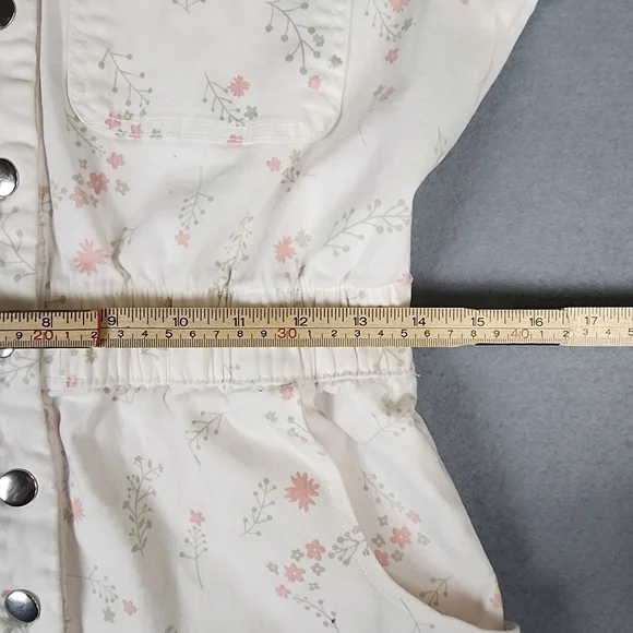 Celebrity Pink Floral Shorts Romper Juniors Medium 7-9 - Picture 8 of 12